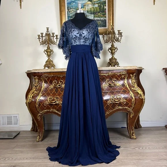 sachin and babi light blue dress ONLY Day dress - black - (Pre-owned) main image 1